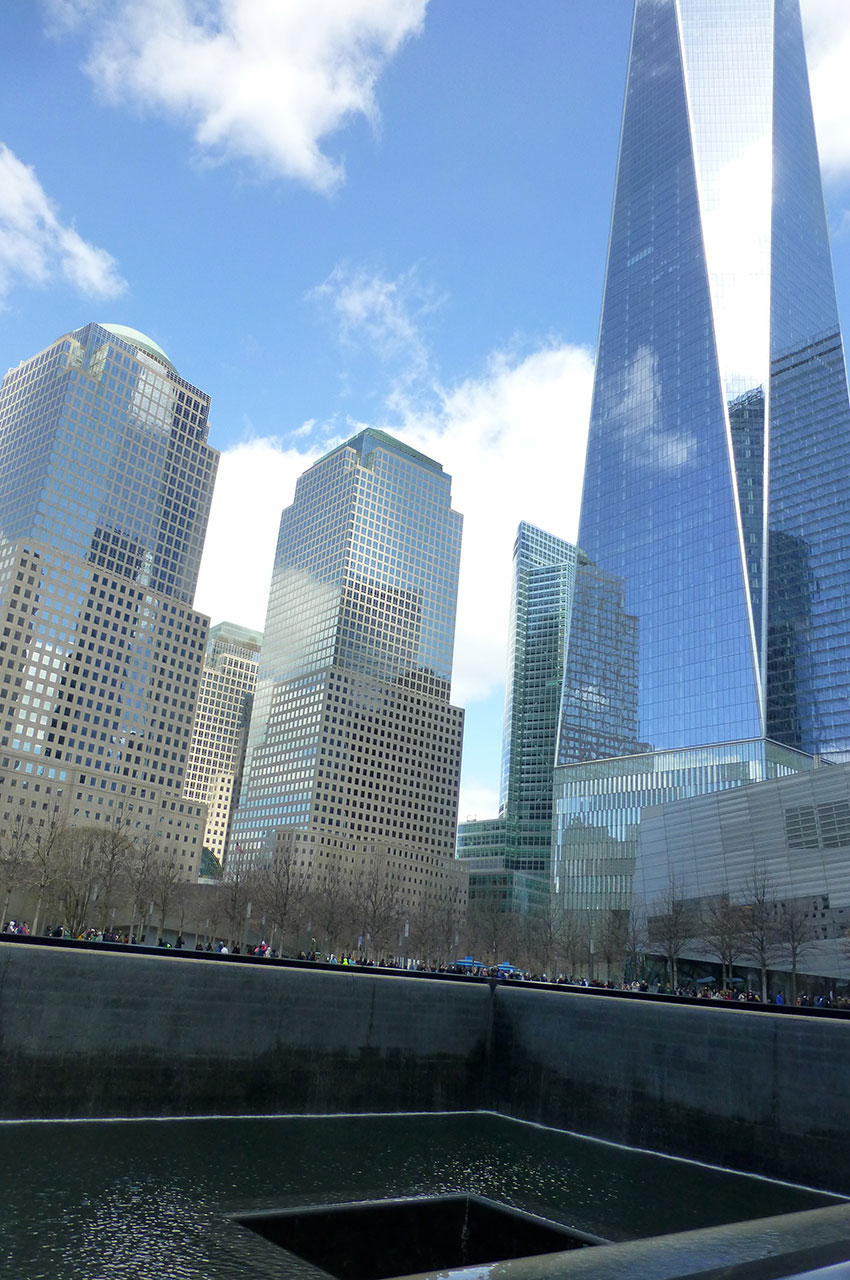 Le mémorial 9/11 au cœur du nouveau quartier de Wall Street