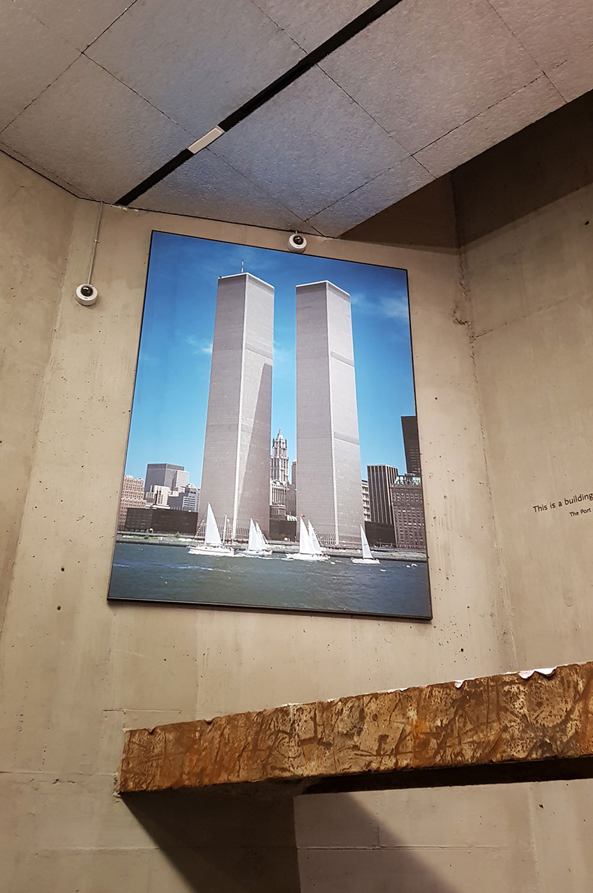 Photo des tours jumelles du World Trade Center