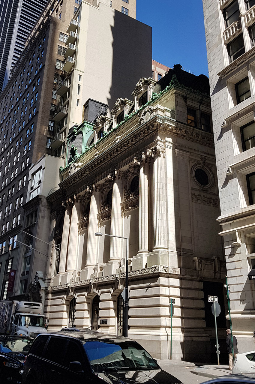 Promenade matinale dans Financial District