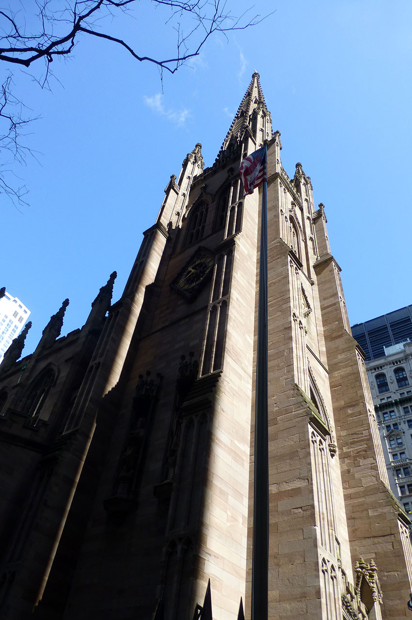 Église épiscopalienne au sud de Manhattan