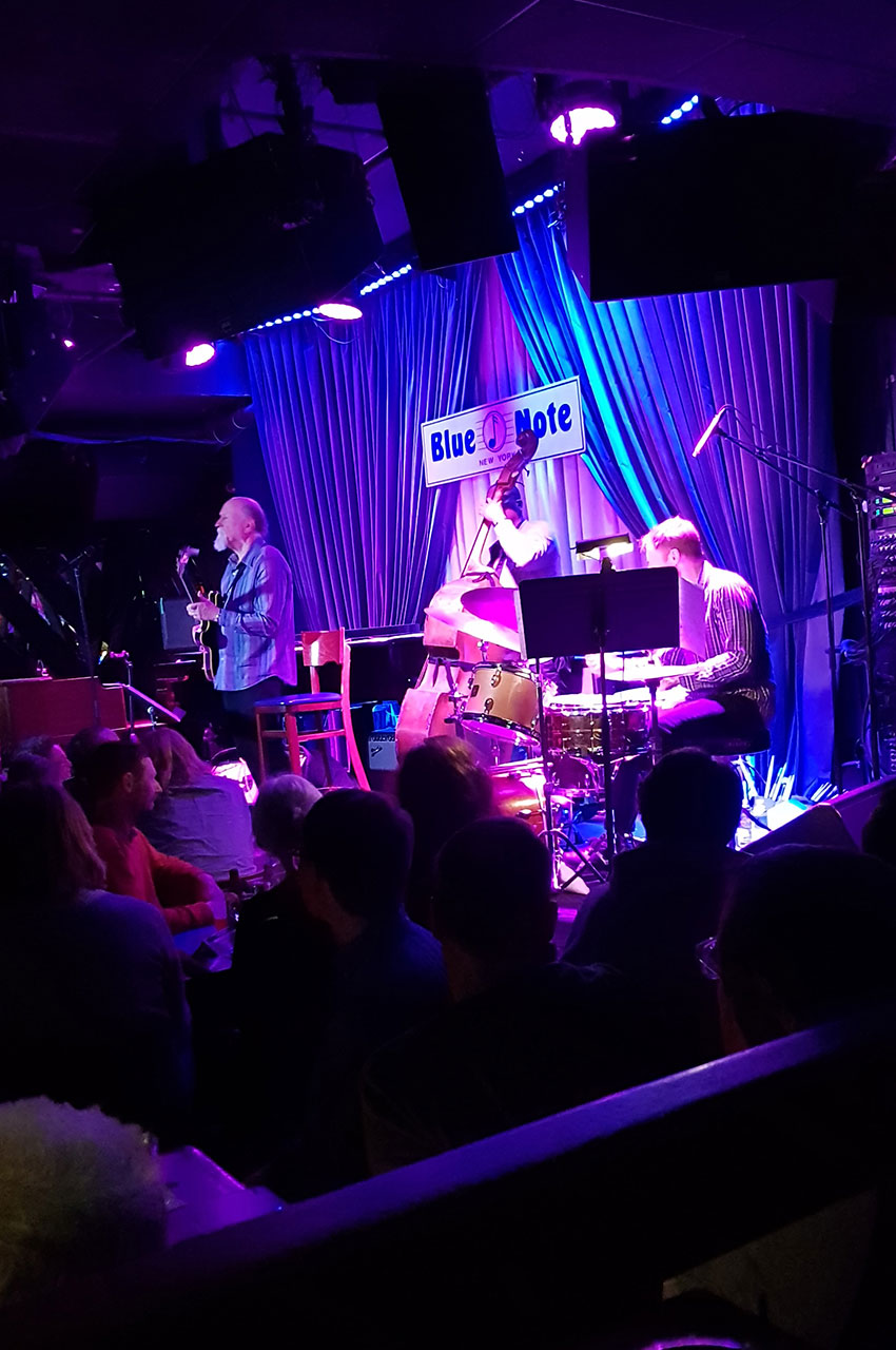 Concert de John Scofield au Blue Note le 05/04/2018