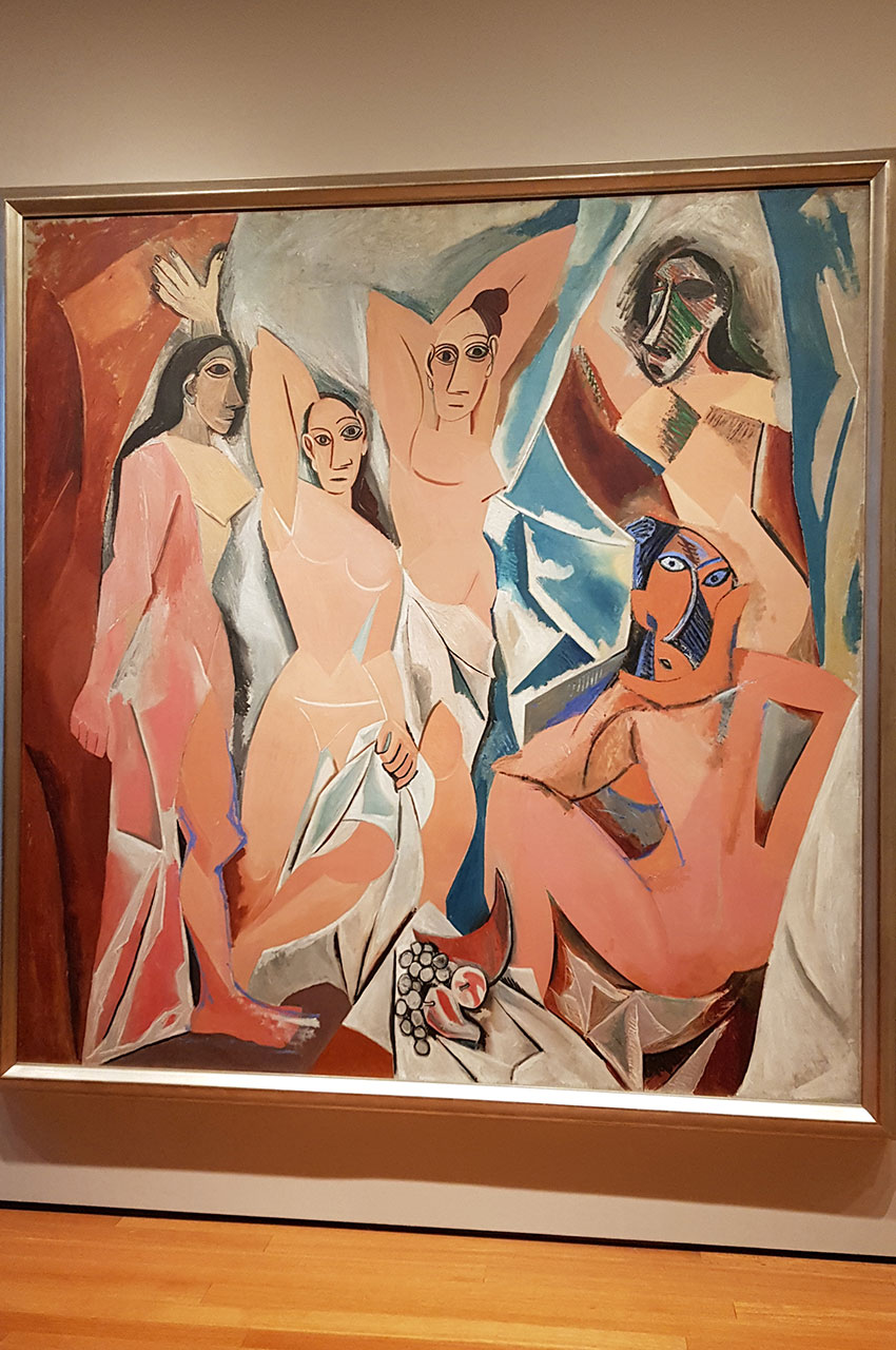 Les Demoiselles d'Avignon de Pablo Picasso