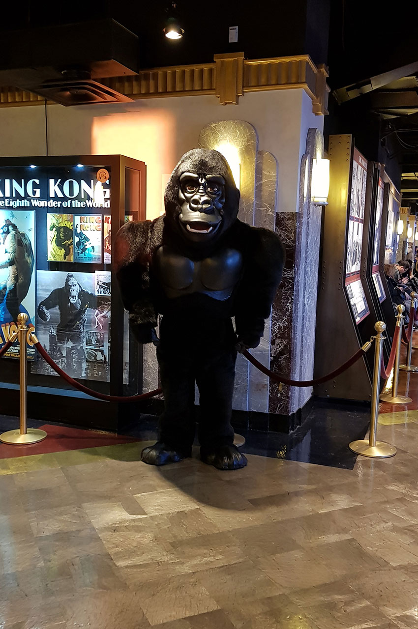 King Kong, le célèbre gorille qui a escaladé l'Empire State Building