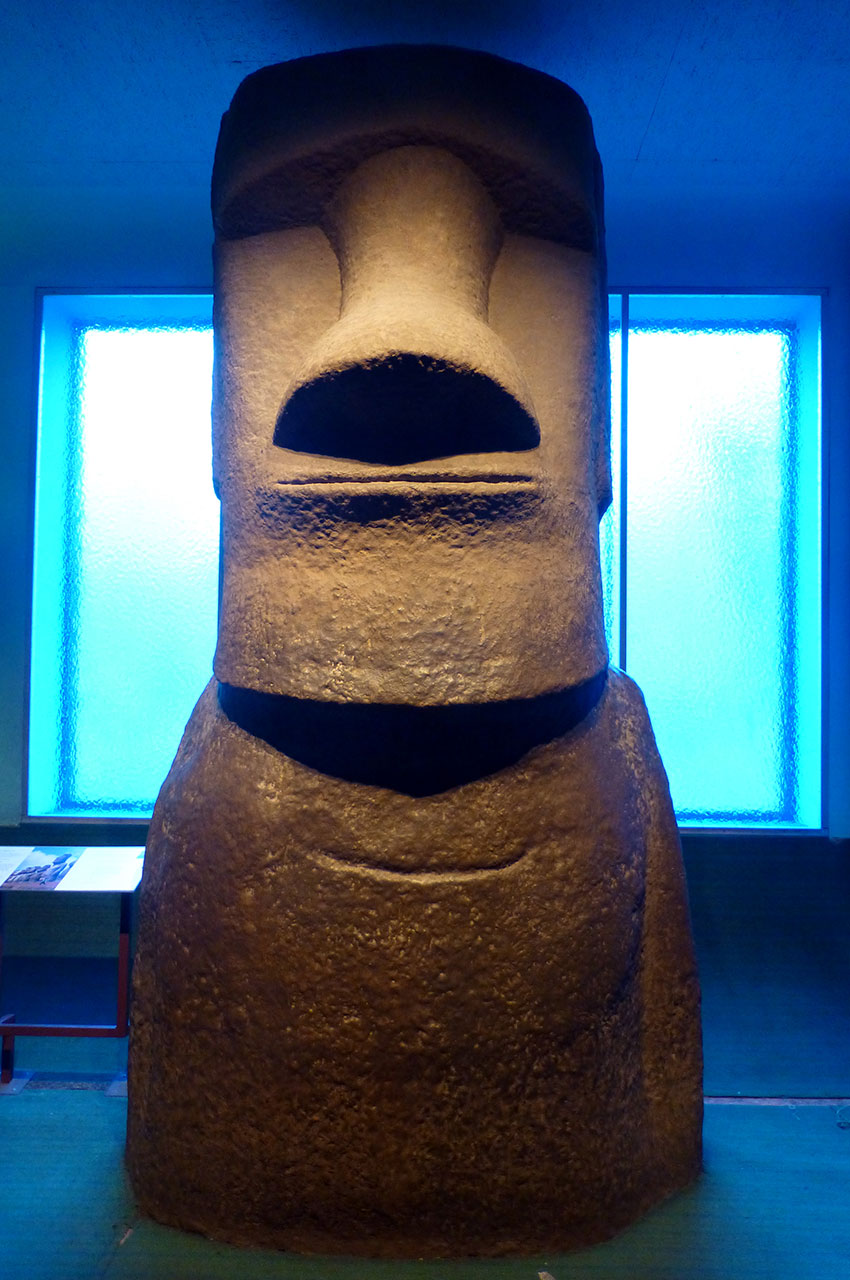 Moai Rapa Nui, en provenance de l'Île de Pâques