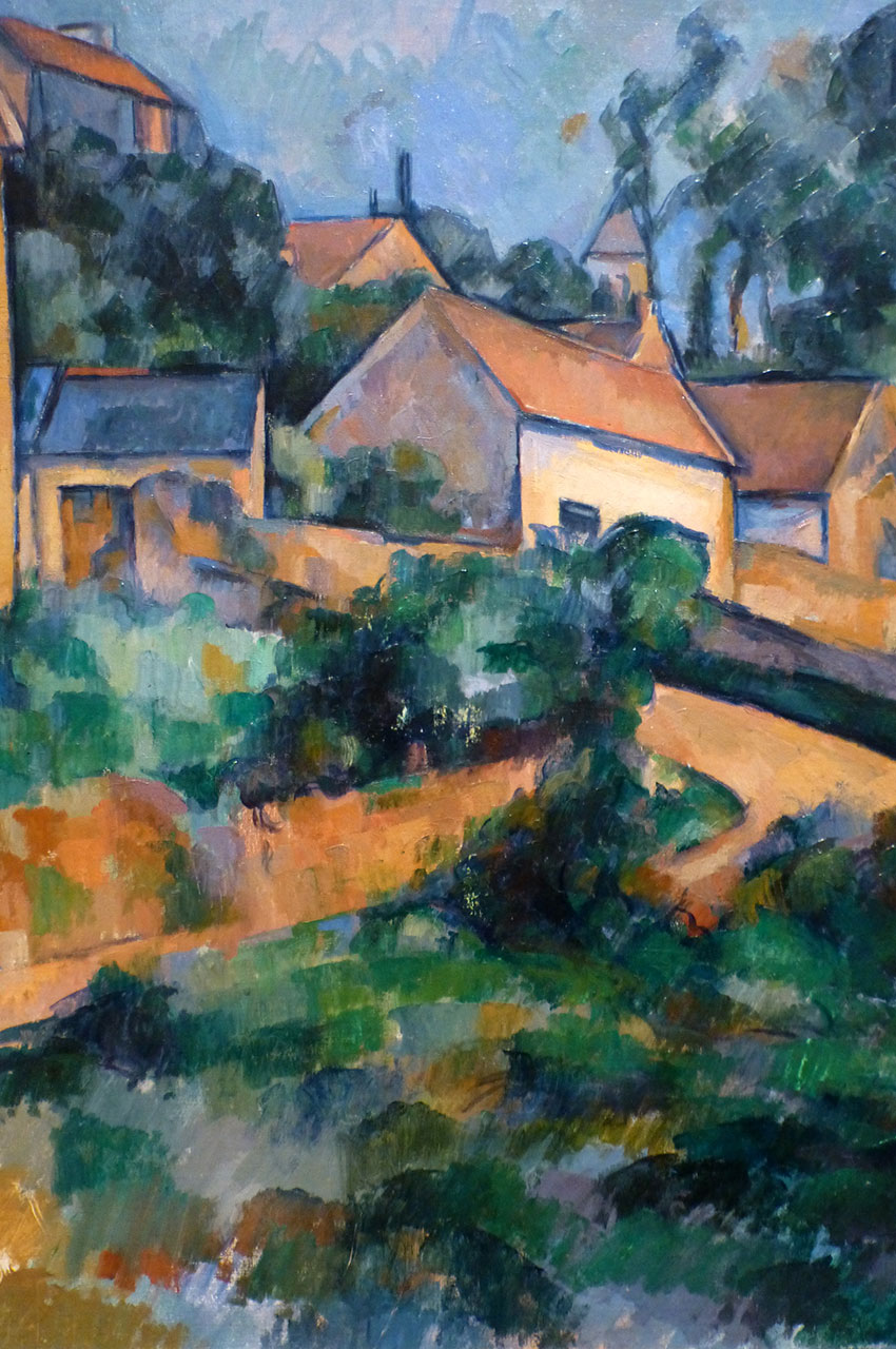 La Route tournante à Montgeroult de Paul Cézanne