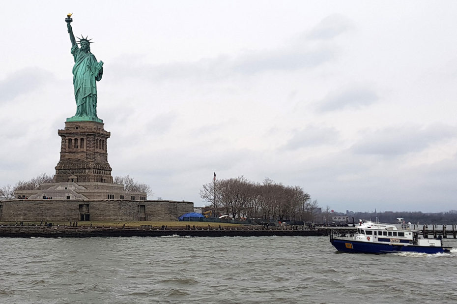 La statue de la Liberté à New York