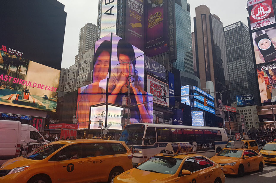 Times Square est aussi surnommée Cross of the World