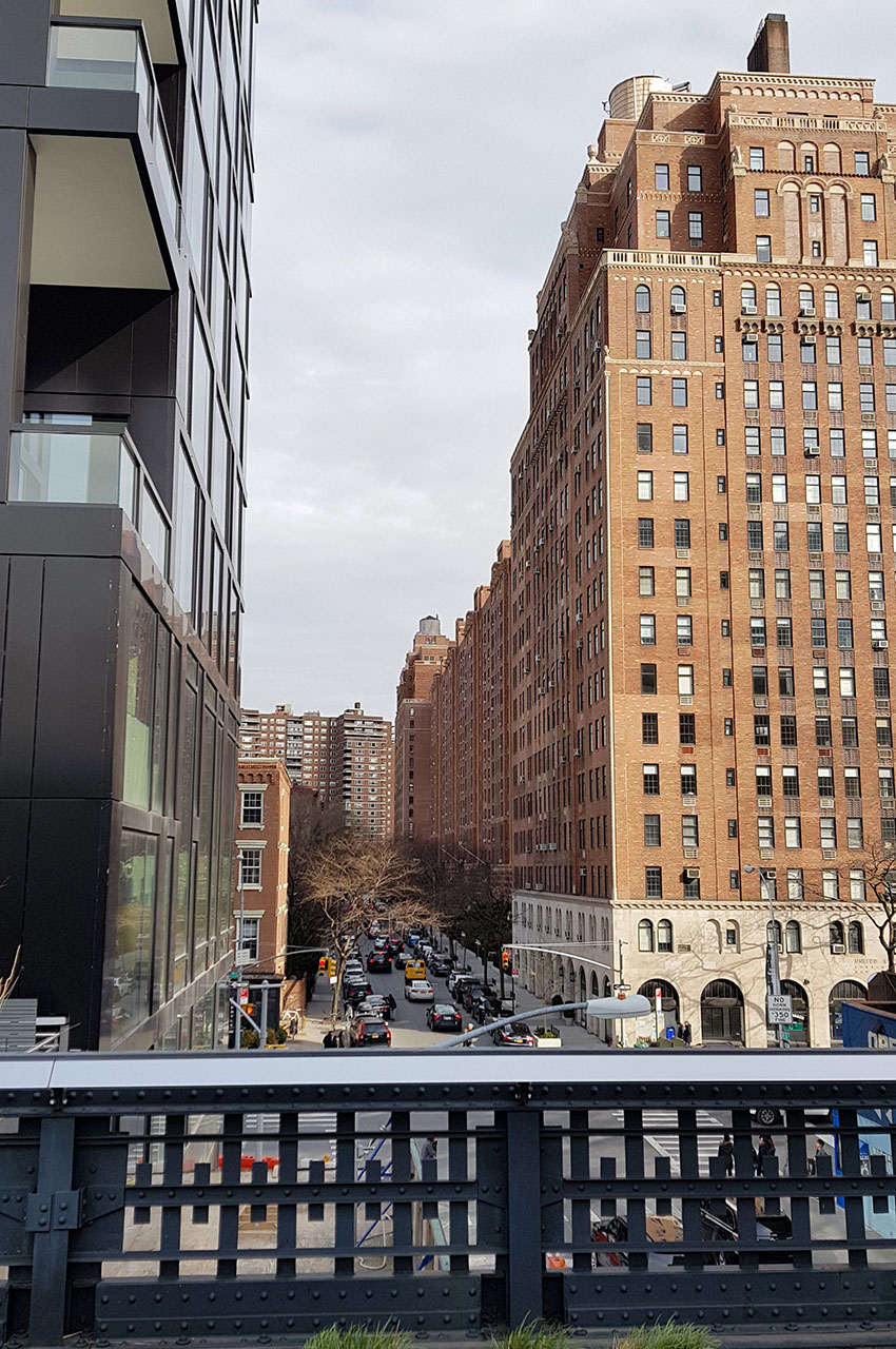 Vue sur la 24e rue de New York