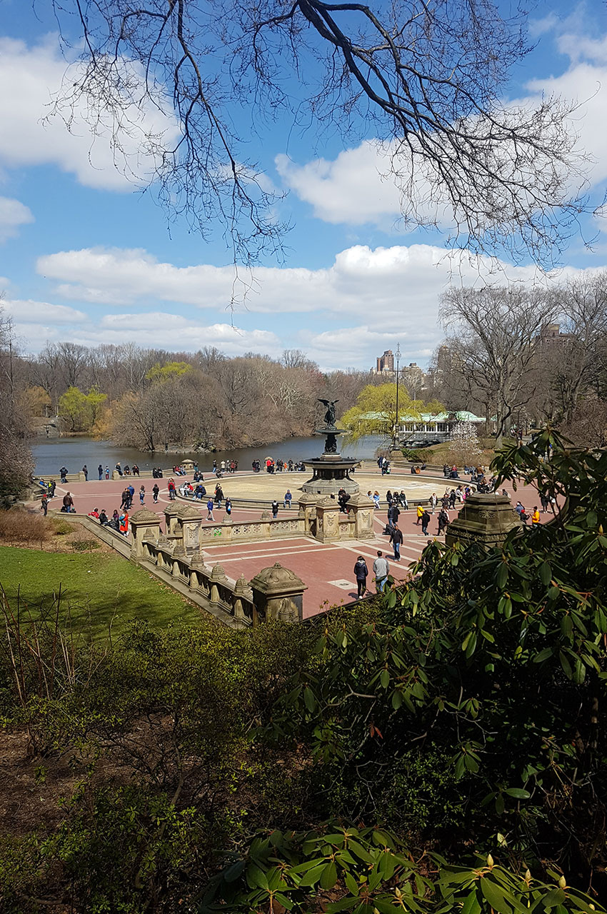 Bethesda Terrace, célèbre place de Central Park