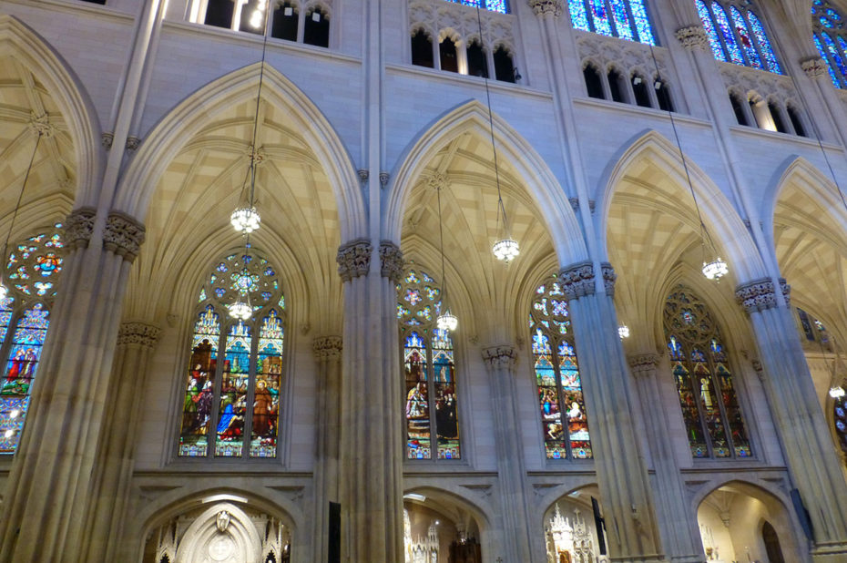 La cathédrale Saint-Patrick est de style néo-gothique