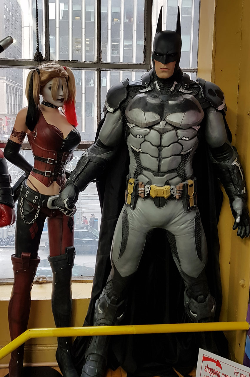 Figurine de Batman en taille réelle