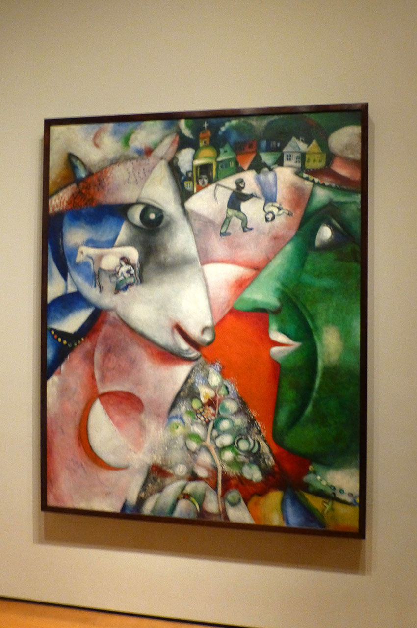 Moi et le village de Marc Chagall