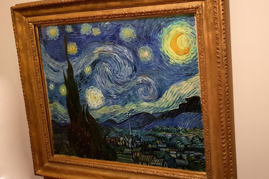 Peinture La nuit étoilée de Vincent Van Gogh