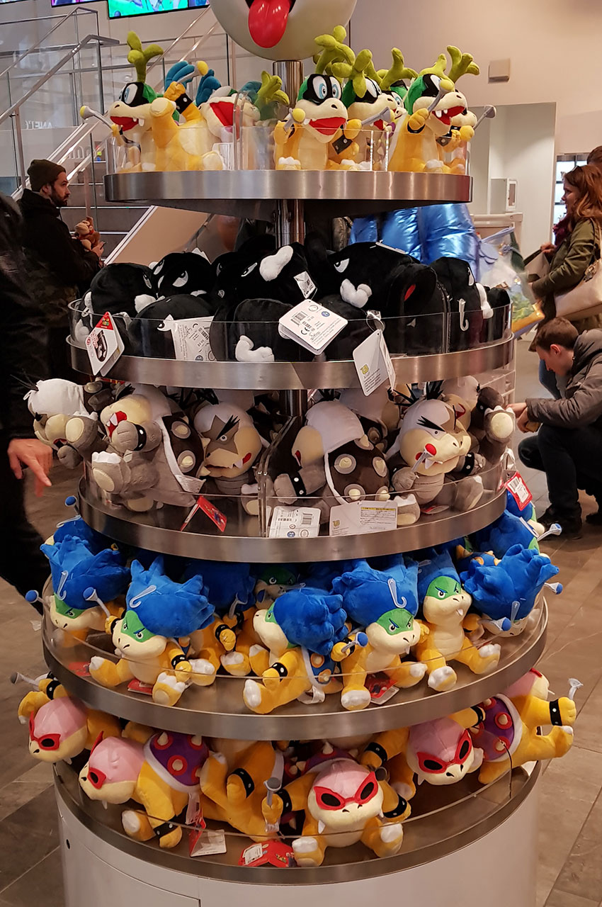 Des peluches à foison chez Nintendo