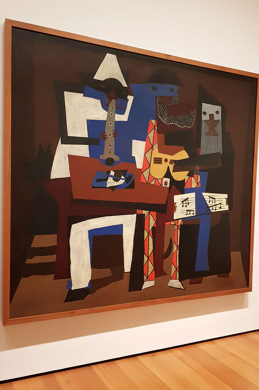 Trois musiciens de Pablo Picasso