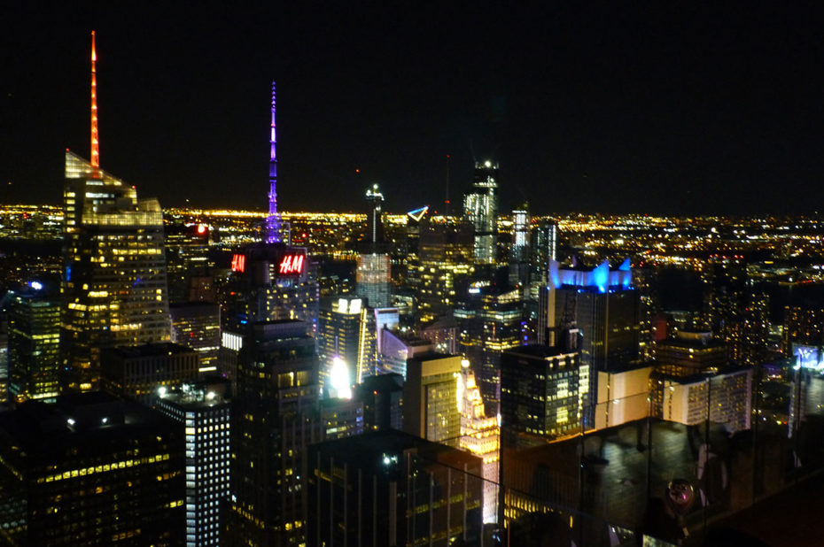 Vue sur New York depuis le 70e étage