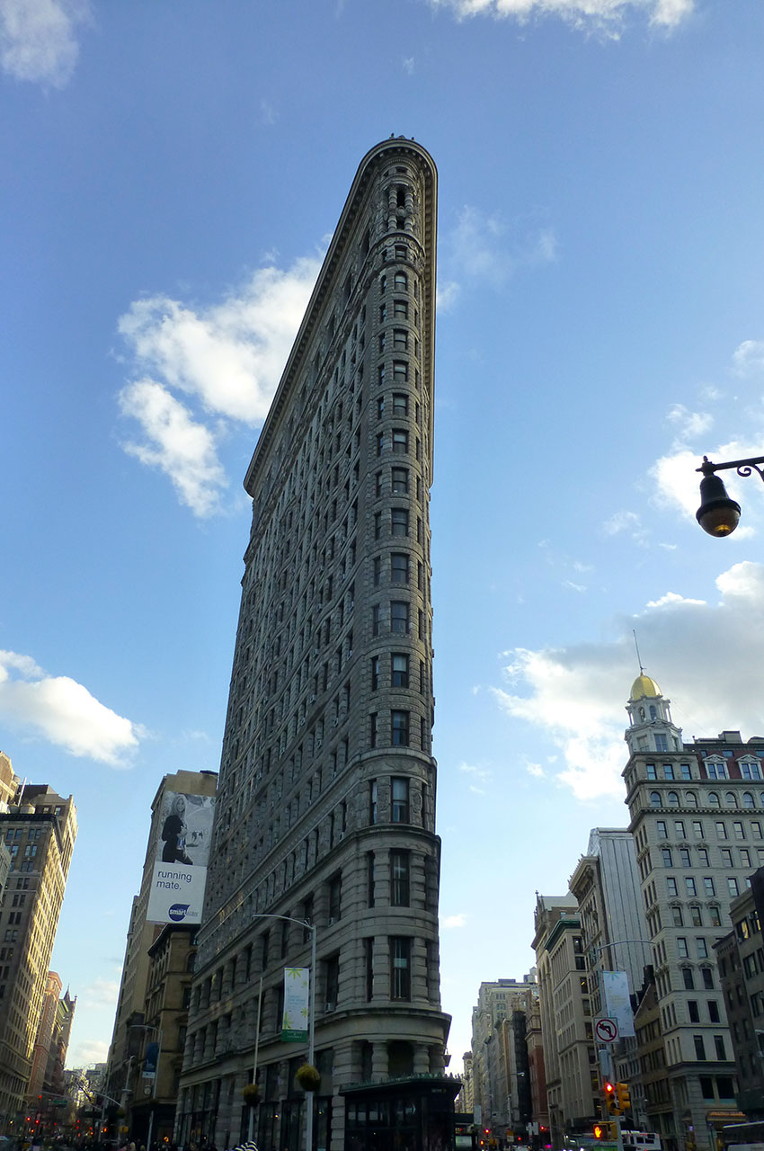 Architecture en triangle du Flatiron Building