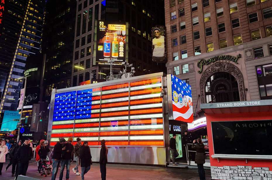 L'armée américaine recrute à Times Square