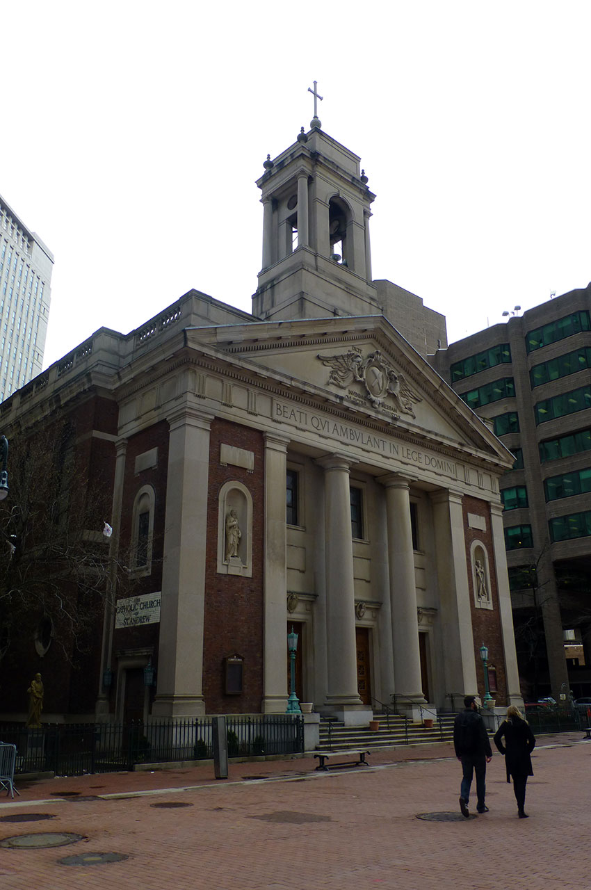 St. Andrew Church, construite en 1842