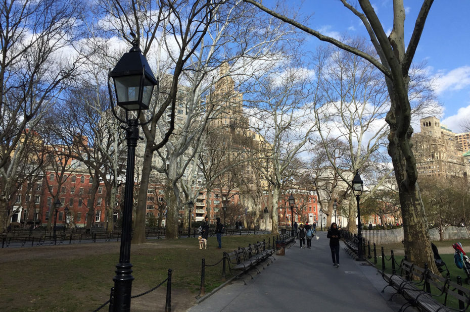 Washington Square, un havre de verdure à Greenwich Village