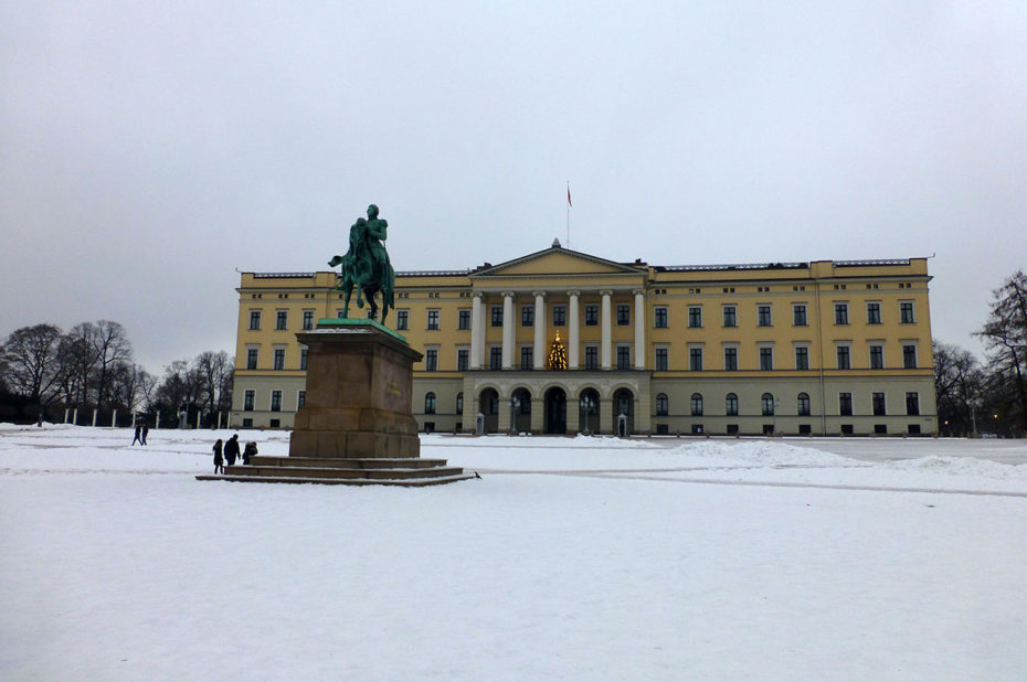 Le palais royal d'Oslo a été construit au XIXe siècle