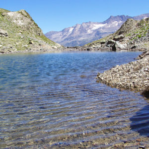 Le lac de Belledonne, à 2171 m d'altitude