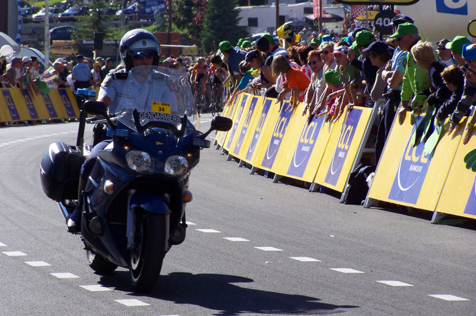 La gendarmerie veille à la sécurité du Tour de France
