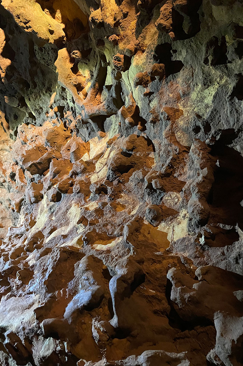 Formation calcaire de plusieurs dizaines de millions d'années