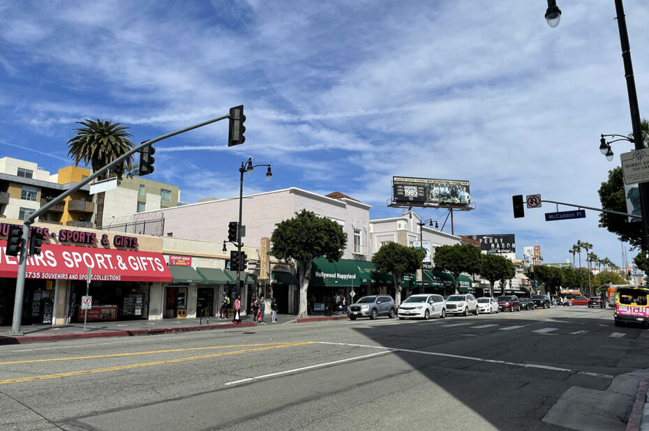 Hollywood Boulevard, au cœur de Los Angeles