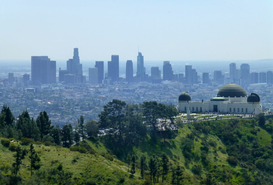 Observatoire Griffith et Downtown Los Angeles