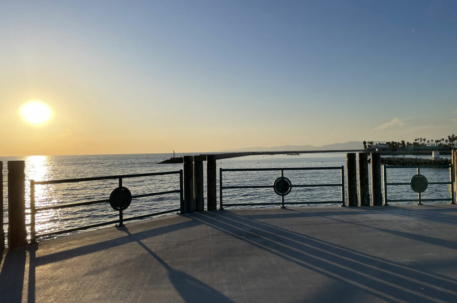 Coucher de soleil depuis Redondo Pier