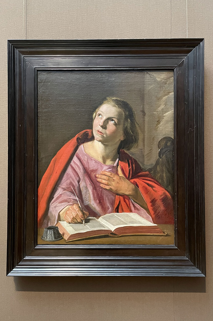 Saint Jean l'Évangéliste, par Frans Hals