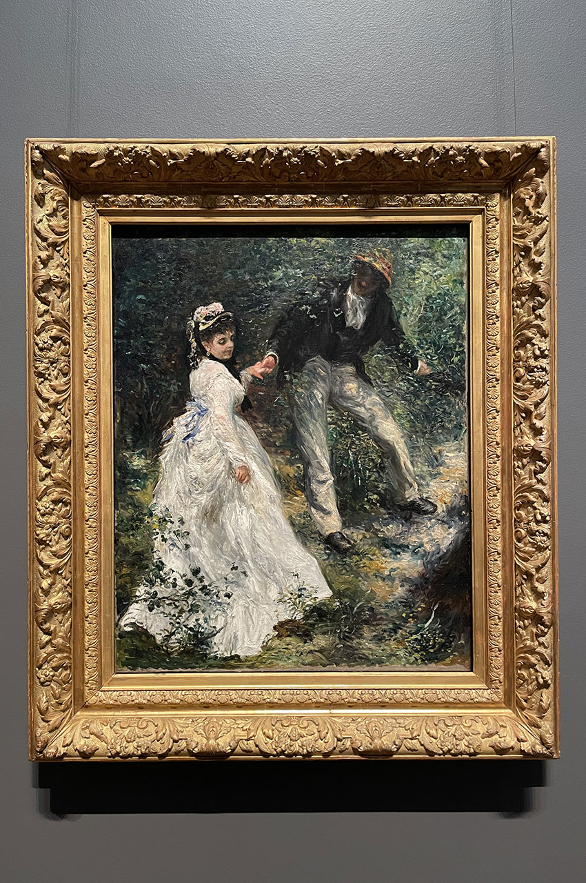 La Promenade, par Pierre-Auguste Renoir