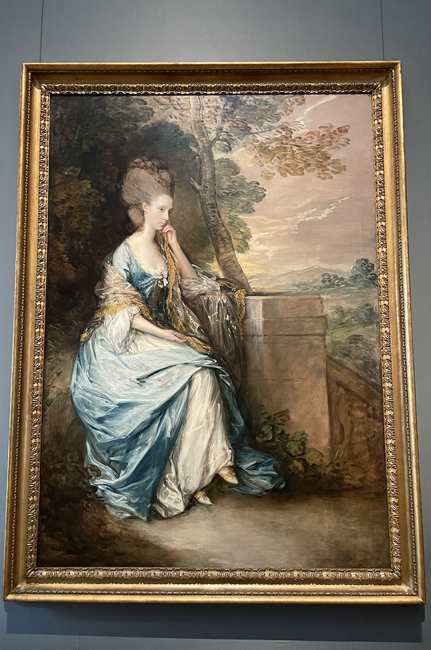 Portrait d'Anne, comtesse de Chesterfield, par Thomas Gainsborough
