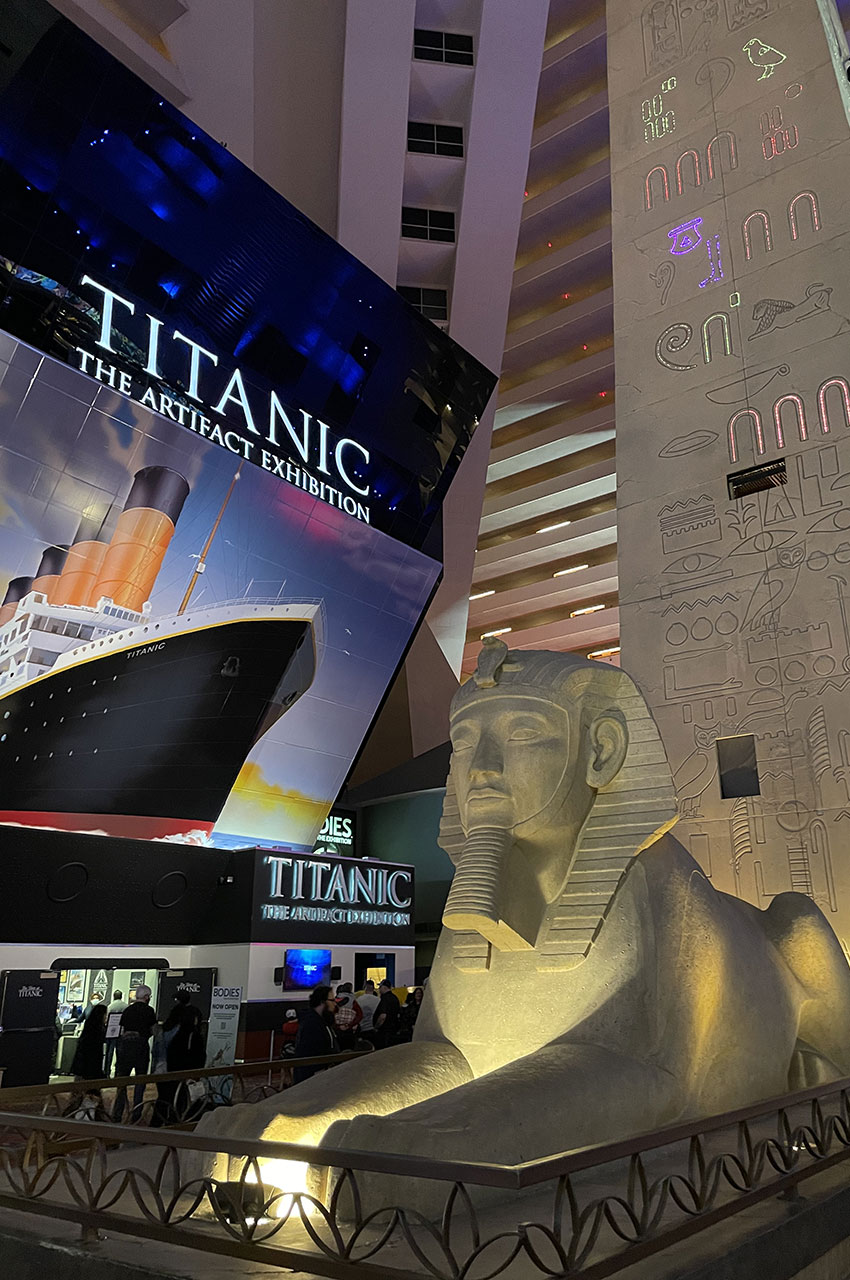 Au Louxor, exposition sur le Titanic avec des objets authentiques