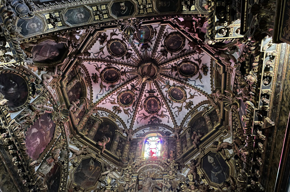 Plafond de la chapelle de Sant Benet