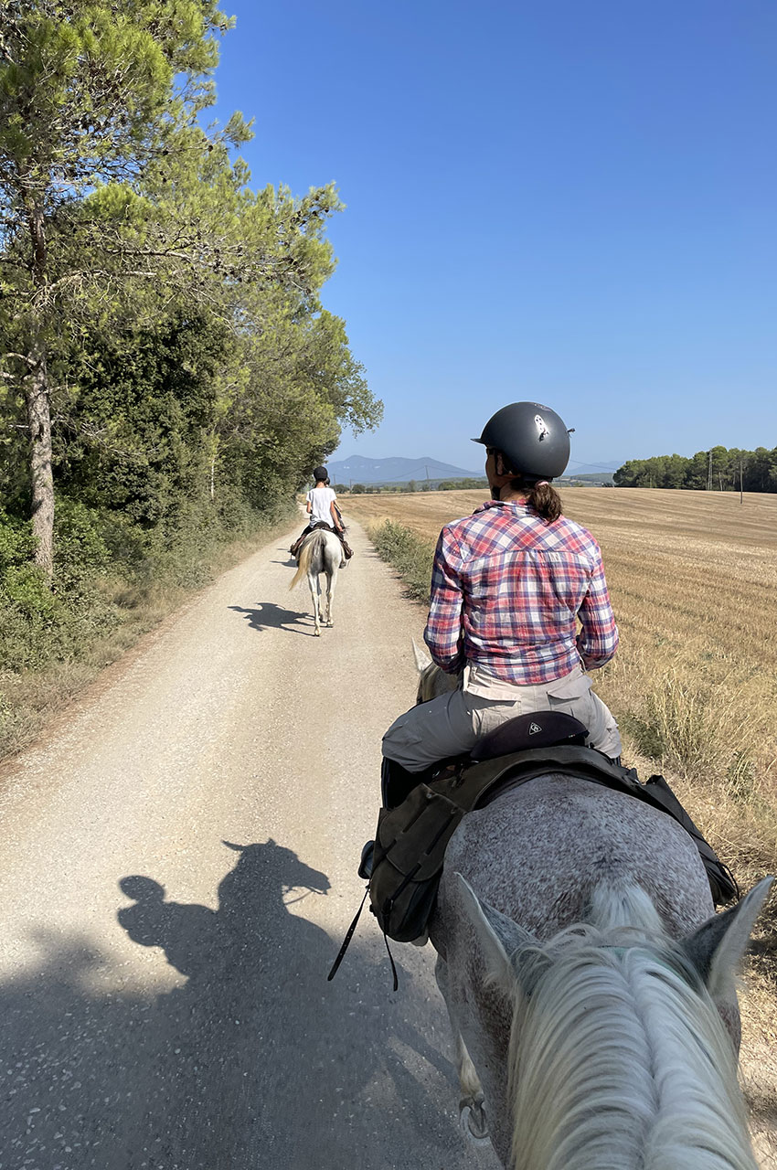 Troisième jour de randonnée à cheval