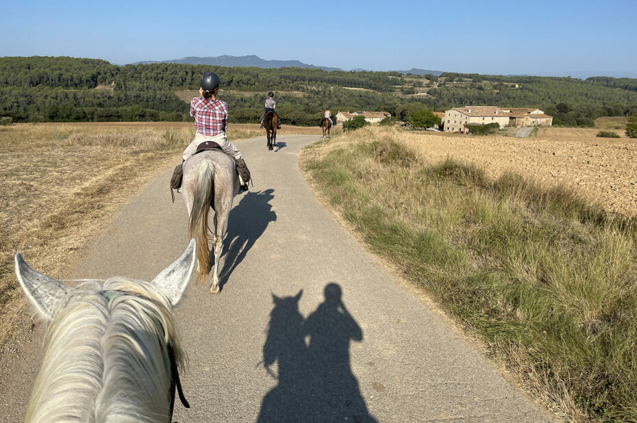 À cheval sur les petites routes de Catalogne