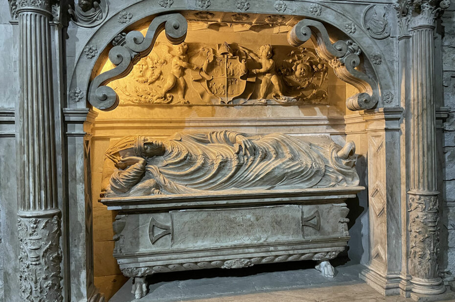 Tombe de Guillem Ramon Boïl, évêque de Gérone
