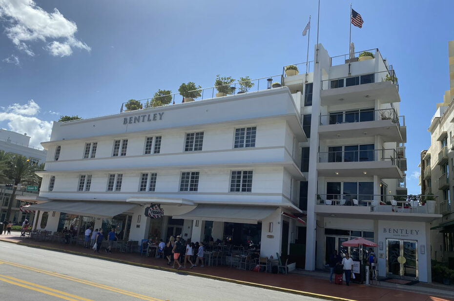L'hôtel Bentley à South Beach