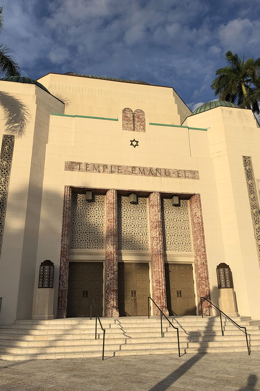 Temple Emanu-El, synagogue à Miami Beach