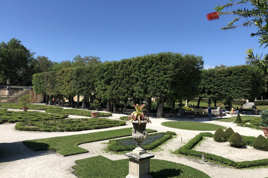 Les jardins d'inspiration française et italienne