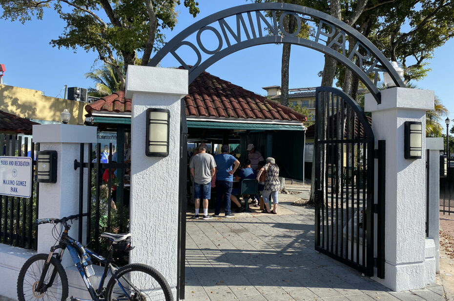 Entrée du Domino Park