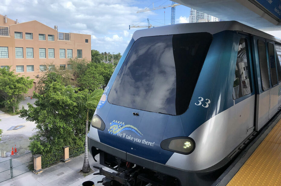 Le Metromover de Miami est gratuit