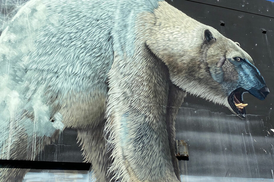 Nanuk, de Sonny, représentant un ours blanc