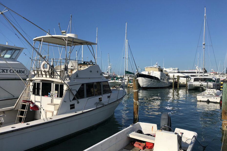 Dans le port de Key West