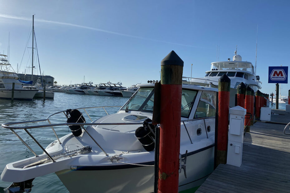 Yachts dans le port de Key West