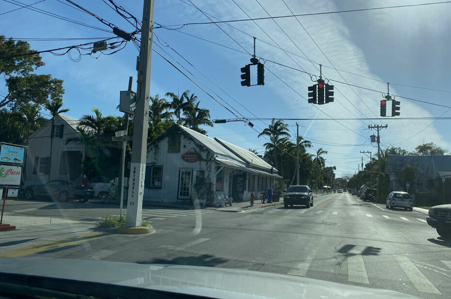 Intersection à Key West