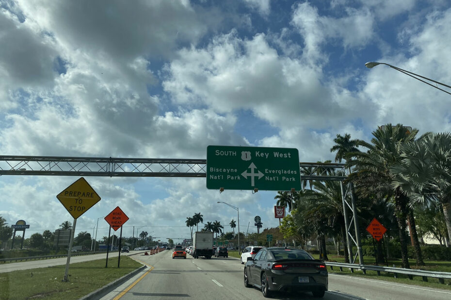 La route des Keys au départ de Miami