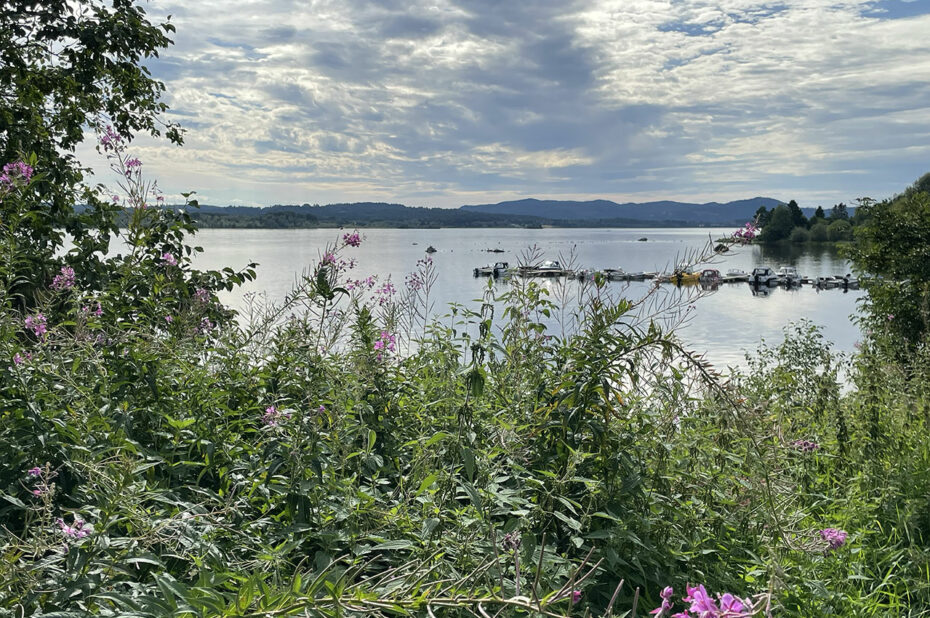 Petits bateaux pour naviguer sur le lac Snåsavatnet